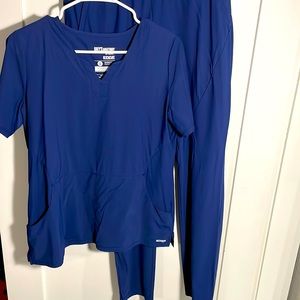 Greys Anatomy Scrub Set in Indigo Size Small